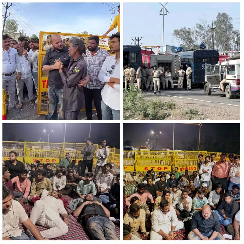 महाबड़ी खबर | रतलाम 24+ घंटे से जाम