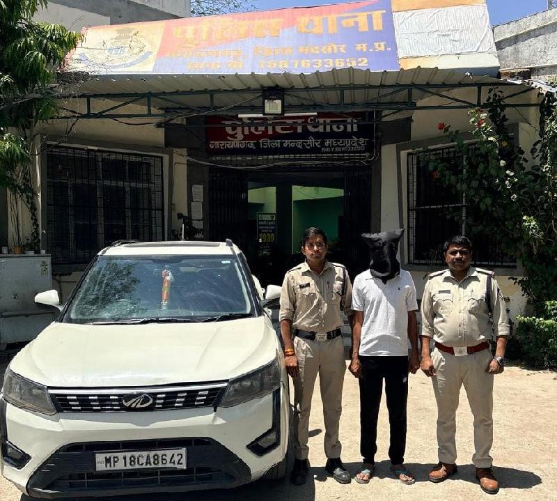 मंदसौर पुलिस की बड़ी कार्रवाई: