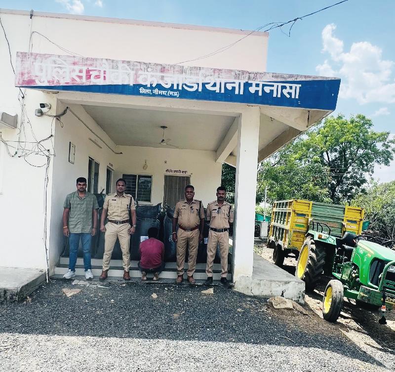 मनासा पुलिस की बड़ी कार्रवाई 
