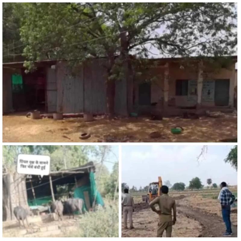 खेड़ी ताल में फिर गरमाया सरकारी जमीन और स्कूल भवन का मुद्दा: