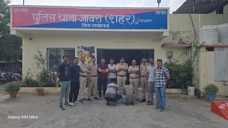 जावरा पुलिस का नशे के कारोबार पर बड़ा प्रहार: